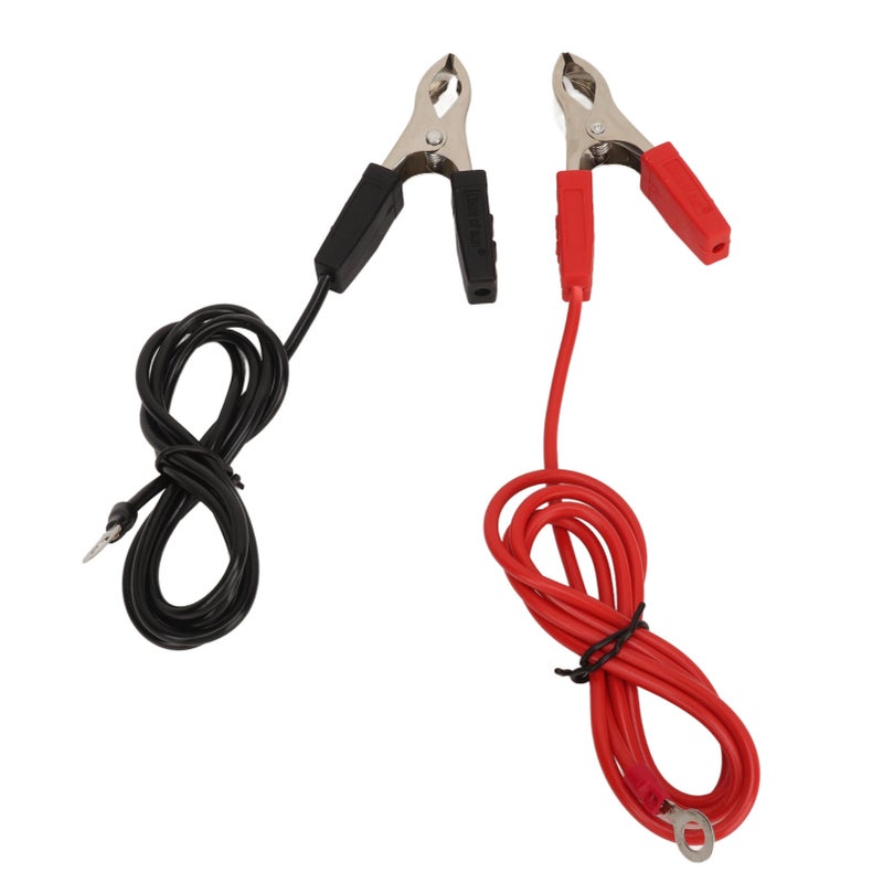 Battery Cables Inverter Extension Cord Replacement with Clamps Eyelet Terminal Maintenance Essential Tools - Image 4