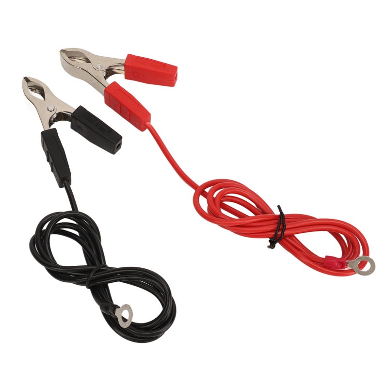 Battery Cables Inverter Extension Cord Replacement with Clamps Eyelet Terminal Maintenance Essential Tools - Image 3