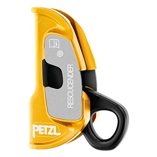 Petzl بيزيل ريسكوسيندر جهاز تسلق الإنقاذ تصميم قطعة واحدة بدون دبابيس أو أسلاك - Image 1