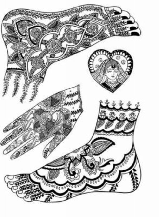 تصاميم الحناء: فن الحناء التقليدي للجسم