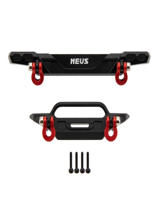 MEUS RACING مصد أمامي وخلفي من MEUS RACING - مصد من الألومنيوم المصنّع باستخدام الحاسوب (CNC) لسيارات الزحف Axial SCX30 C10 Wrangler بمقياس 1/30 (لـ Wrangler) - Image 1