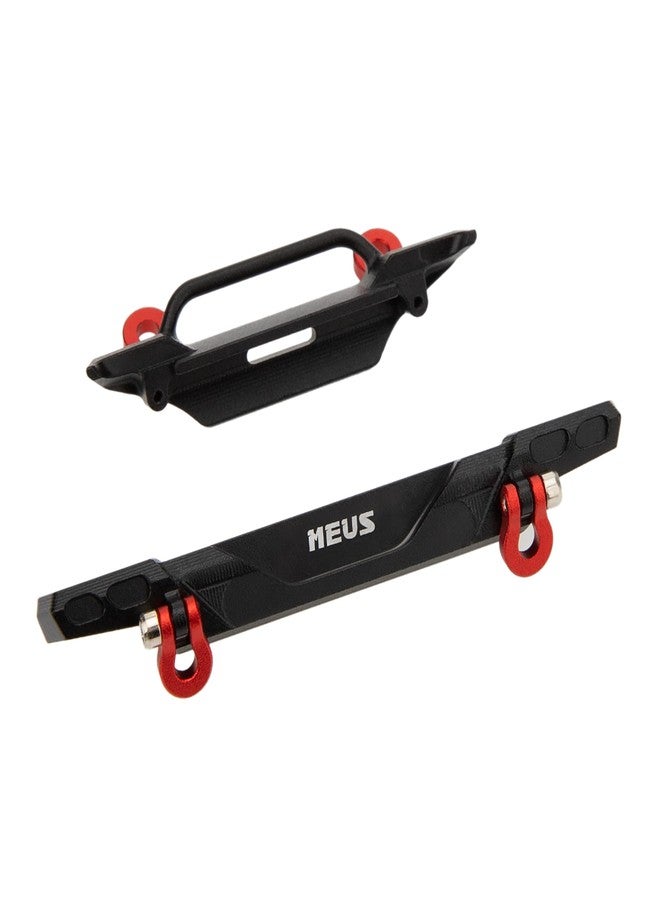 MEUS RACING مصد أمامي وخلفي من MEUS RACING - مصد من الألومنيوم المصنّع باستخدام الحاسوب (CNC) لسيارات الزحف Axial SCX30 C10 Wrangler بمقياس 1/30 (لـ Wrangler) - Image 5