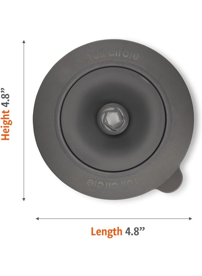 Full Circle - Full Circle Sinksational Sink Strainer W Stopper, Gray, 1 Ea - Image 1