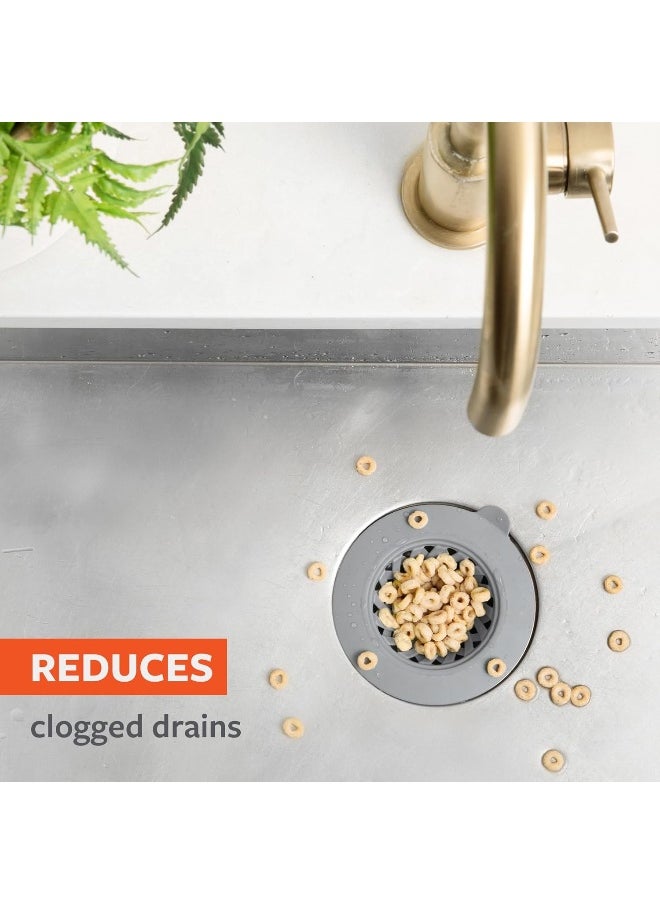 Full Circle - Full Circle Sinksational Sink Strainer W Stopper, Gray, 1 Ea - Image 1