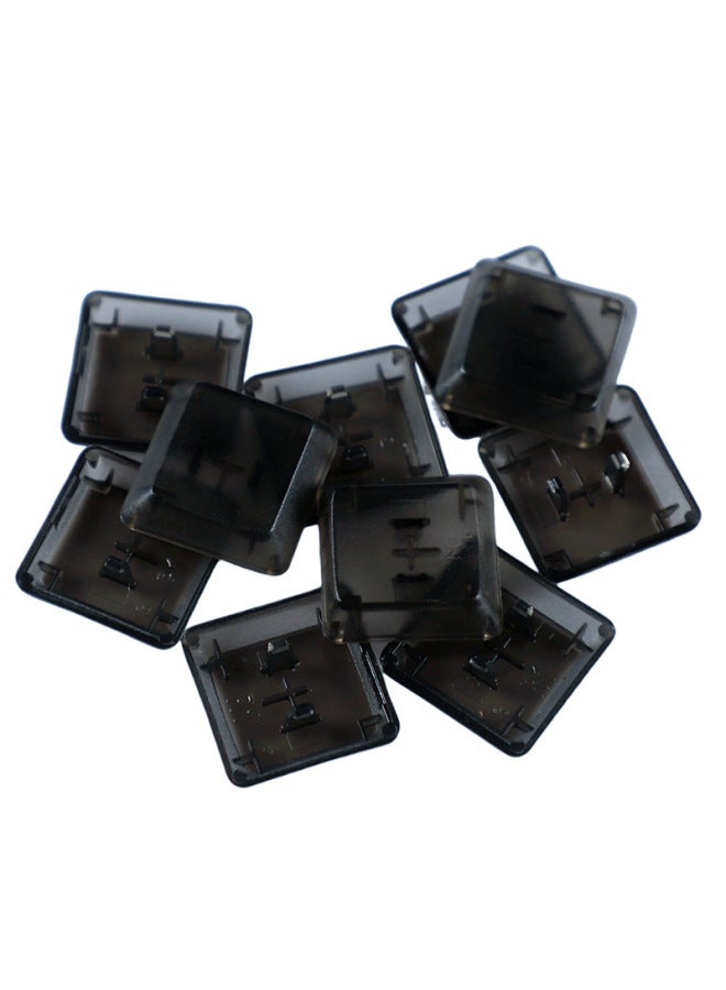 Blank Black Replacement Keycap Compatible With Logitech G813 G815 G913 G915 G913 Tkl G915t-Color:Black Transparent Keycap  - Image 1