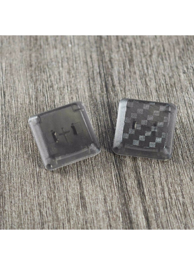 Blank Black Replacement Keycap Compatible With Logitech G813 G815 G913 G915 G913 Tkl G915t-Color:Black Transparent Keycap  - Image 2
