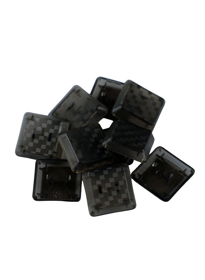 Blank Black Replacement Keycap Compatible With Logitech G813 G815 G913 G915 G913 Tkl G915t-Color:Black Transparent Keycap  - Image 3
