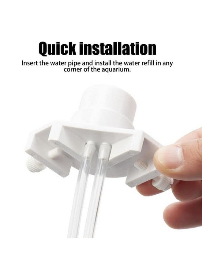 VAYINATO Aquarium Fish Tank Water Repleniser Auto Top Off Cap Corner Type | Can Be Used With Any Bottle | Fit For Open Rimless Tank Thickness Upto 10Mm | Automatic Water Refiller By Petzlifeworld - Image 2
