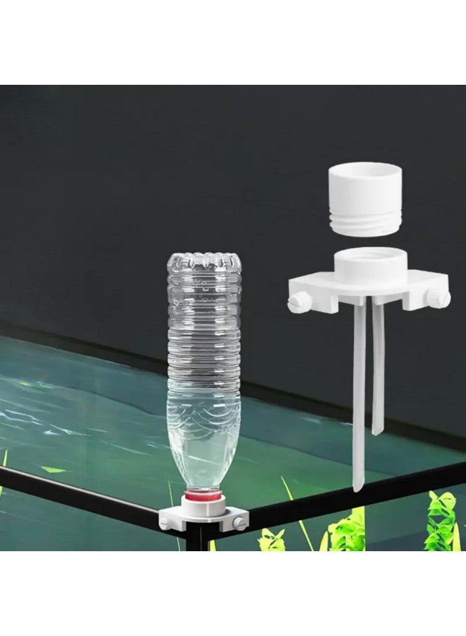 VAYINATO Aquarium Fish Tank Water Repleniser Auto Top Off Cap Corner Type | Can Be Used With Any Bottle | Fit For Open Rimless Tank Thickness Upto 10Mm | Automatic Water Refiller By Petzlifeworld - Image 1
