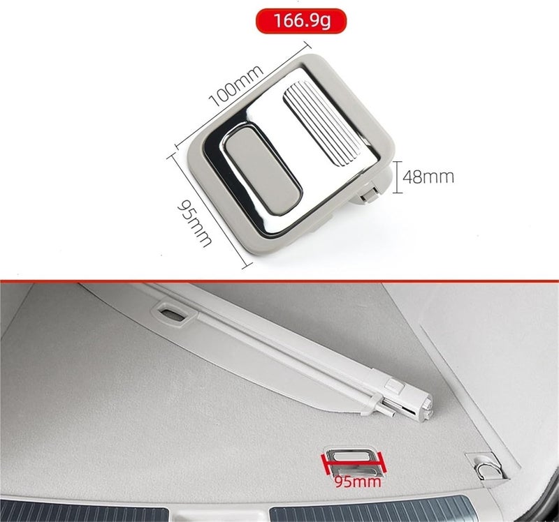 Vuzmode Rear Trunk Handle Cover for Mercedes - Image 5