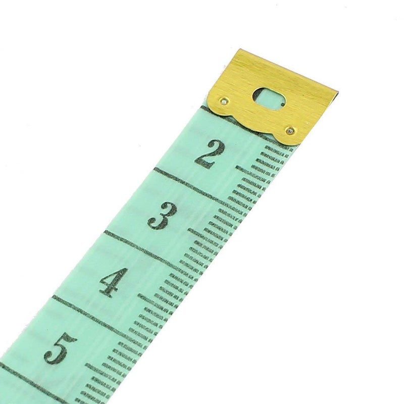advancedestore Body Measuring Ruler Sewing Cloth Tailor Measurement Tape Multicolour Pack of 2 - Image 3