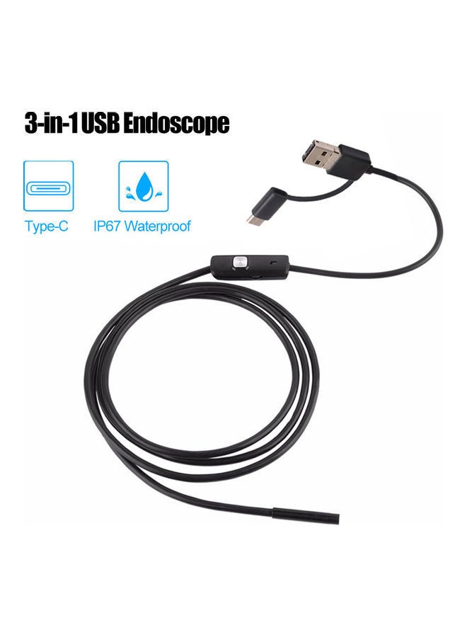 NIBEMINENT 3-In-1 Industrial Endoscope Black - Image 5
