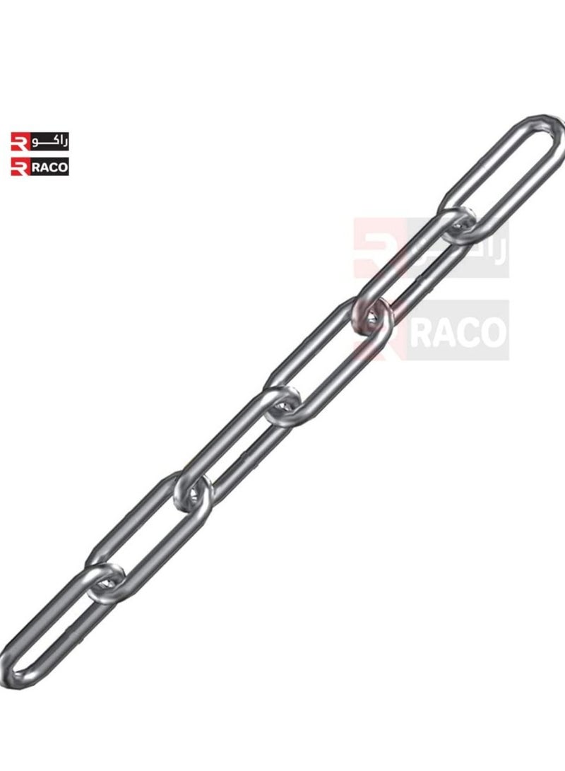 RACO RACO Multipurpose Heavy Duty GI Chain 4 KG 3 MM  18 METER - Image 4