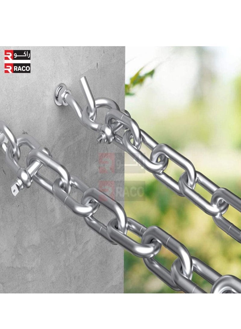 RACO RACO Multipurpose Heavy Duty GI Chain 4 KG 3 MM  18 METER - Image 3