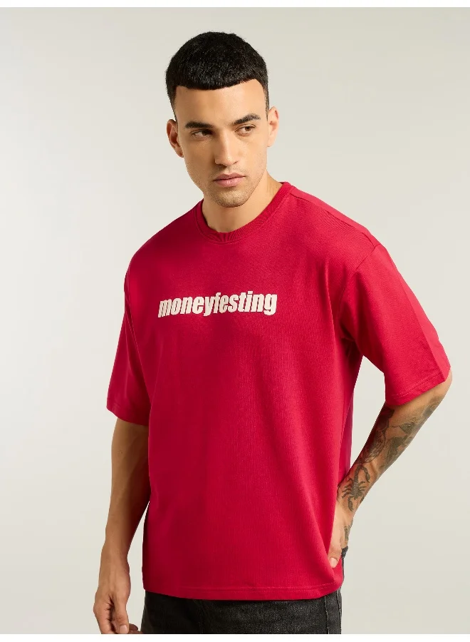 بيونغ Black Emotionally Unavailable Oversized T-Shirt