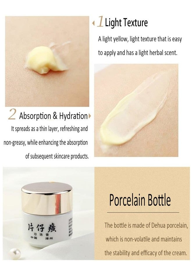 Easilydays Pearl Face Moisturizer Cream for Dry Skin, Even Skin Tone, Firming & Moisturizing Facial Care, Fast-Absorbing, Non-Greasy, Hydrate Skin Moisturizing Cream for Improving Firming Skin - Image 3