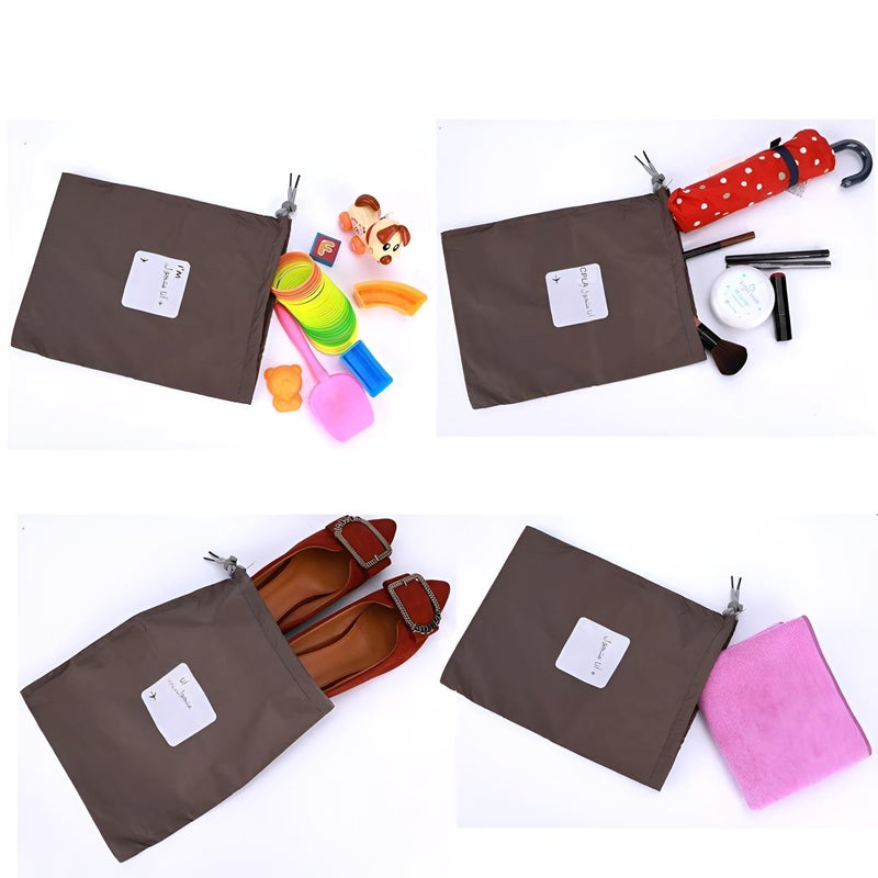 Storage Pouches - Durable waterproof kit with four distinct sizes suitable for every purpose comes in many colors great for keeping items dry and organized while traveling or camping outdoors - Image 3