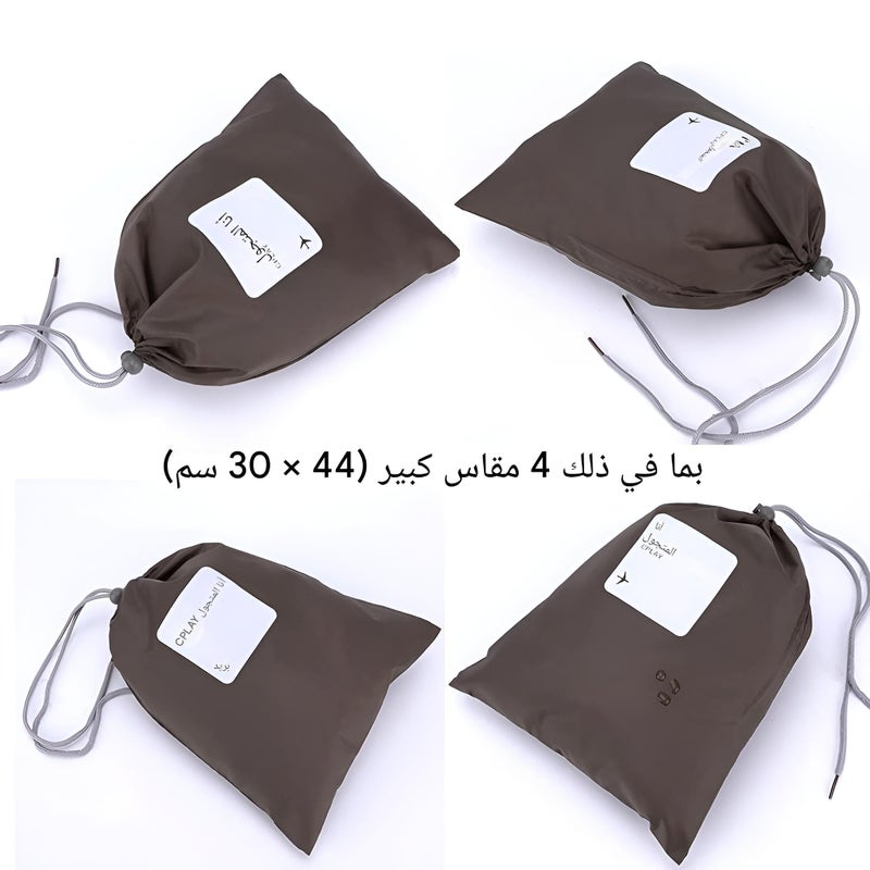 Storage Pouches - Durable waterproof kit with four distinct sizes suitable for every purpose comes in many colors great for keeping items dry and organized while traveling or camping outdoors - Image 4