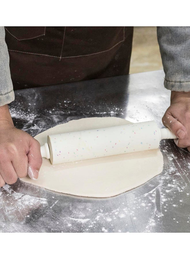 Home Pro Silicone Rolling Pin Beige ‎25 x 45 x 4 cm - Image 3