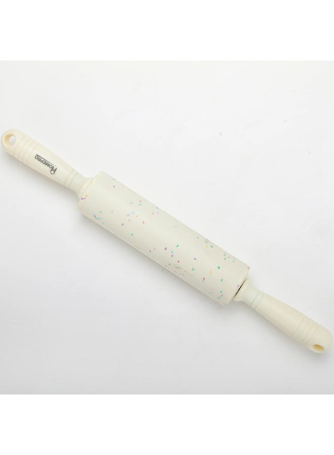 Home Pro Silicone Rolling Pin Beige ‎25 x 45 x 4 cm - Image 2