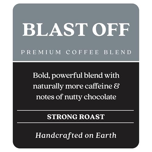 Copper Moon Strong Dark Roast Whole Bean Coffee, Blast Off Blend, 2 Lb - Image 2