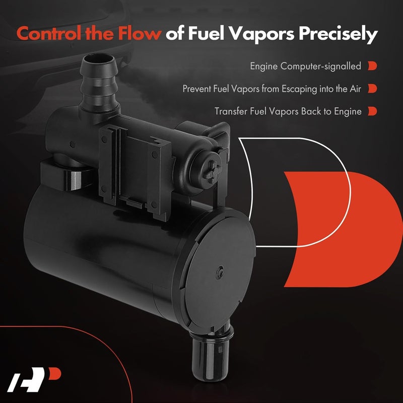 A-Premium Vapor Canister Purge Valve for Chevrolet, Pontiac, Saturn - Image 5