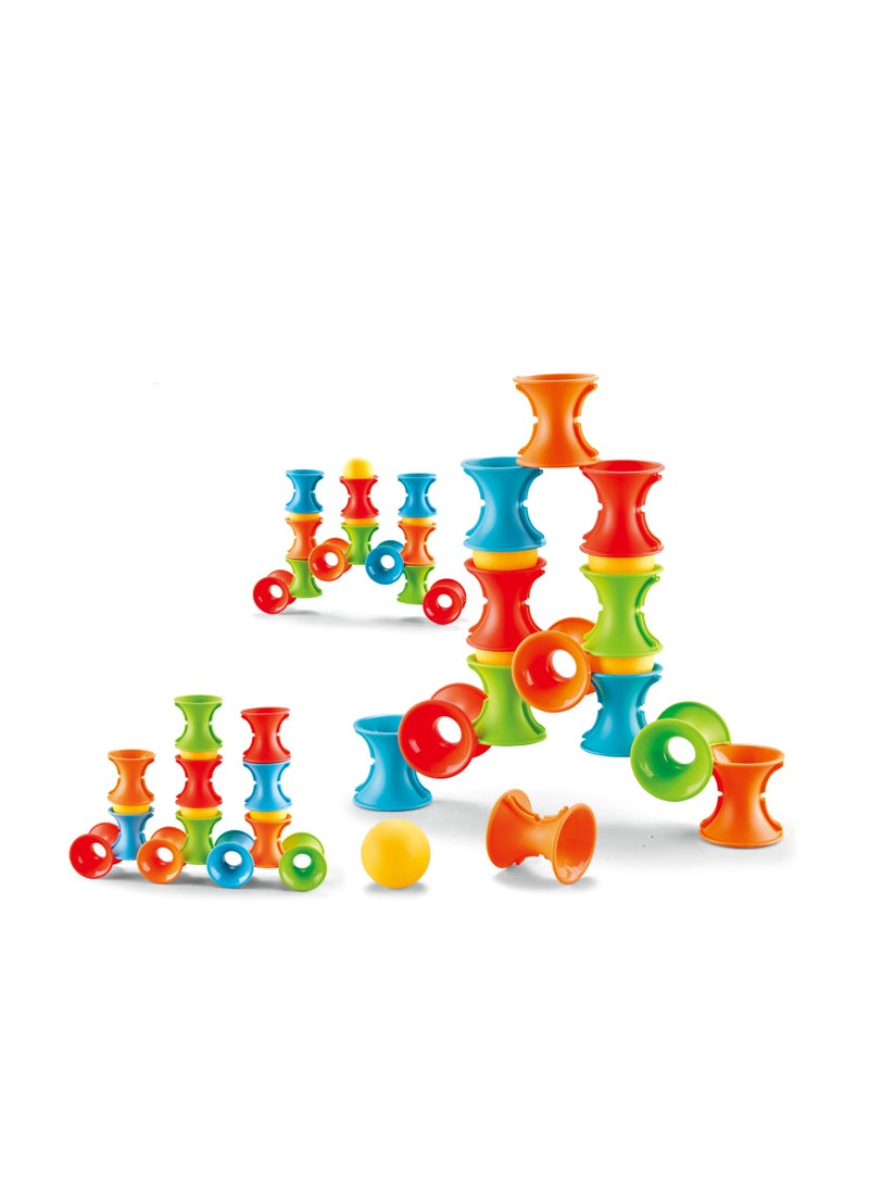 Rally Mind Game Challenge Connecting Cylinder - For Kids And Adults To Develop Thinking And Focus 16 Pieces 22-2861404  - Image 1