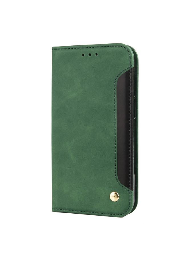 Zaboon Case For iPhone 12 Pro Skin Feel Splicing Leather Phone Case - Image 2