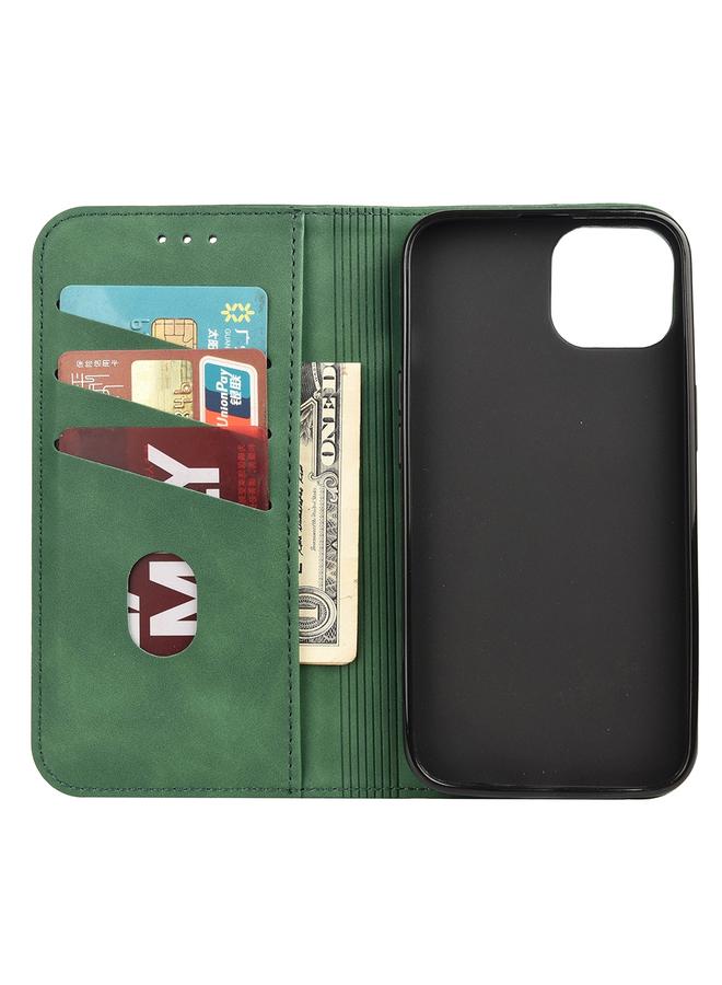 Zaboon Case For iPhone 12 Pro Skin Feel Splicing Leather Phone Case - Image 4