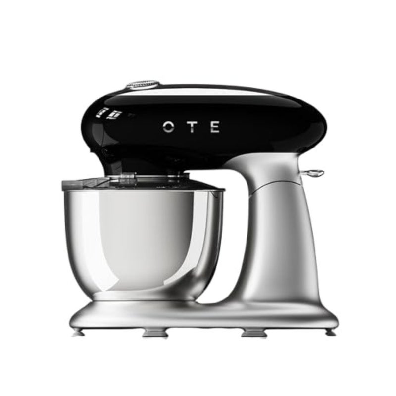 50'S Retro Style Stand Mixer With 11 Variable Speeds, 7 L Stainless Steel Bowl, Safety Lock When Mixing, Includes Wire Whisk, Flat Beater, Dough Hook, Cream, 1 Year Warranty - Image 1