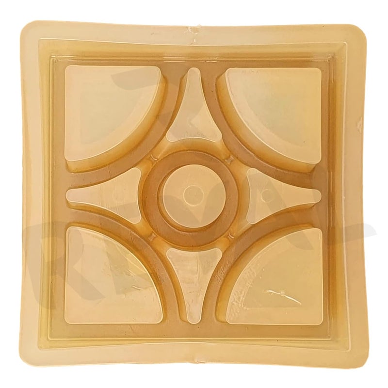 Reyal 8x8 STARLIGHT Cement Breeze Block Mold Elevation Jali Mould Terracotta Block Mold 60mm