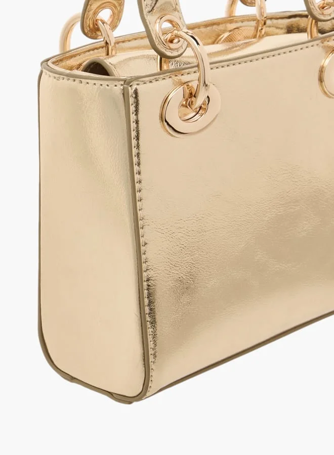 فلورا بيلا من شو إكسبرس Womens Monogram Handbag With Magnetic Closure