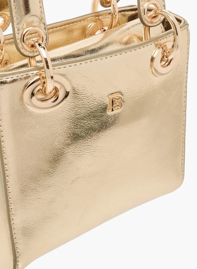 فلورا بيلا من شو إكسبرس Womens Monogram Handbag With Magnetic Closure