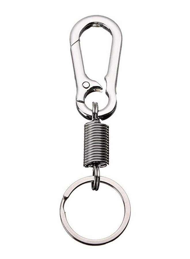 NIBEMINENT Spring Gourd Buckle Clip Loop Key Ring 