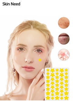 Skin Need Cute Star Face Stickers – Colorful Decorative Facial Patches for Cheeks & Forehead, Waterproof Skin-Friendly Makeup Stickers for Selfies and Parties  - Image 1