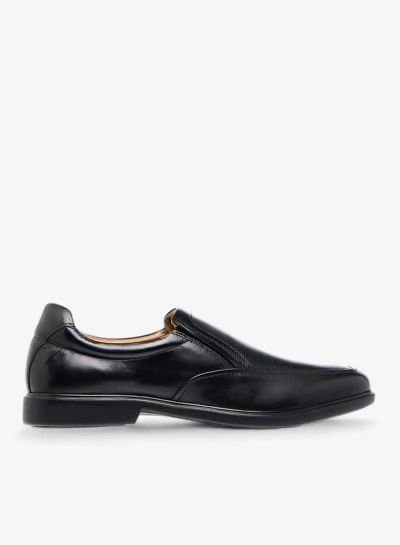 DUCHINI Men's Textured Slip-On Loafers