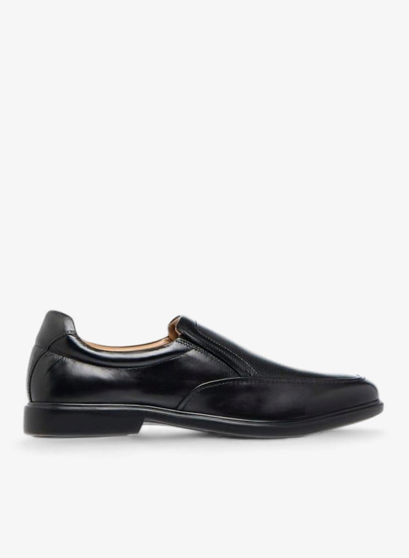 DUCHINI Men's Textured Slip-On Loafers - Image 2