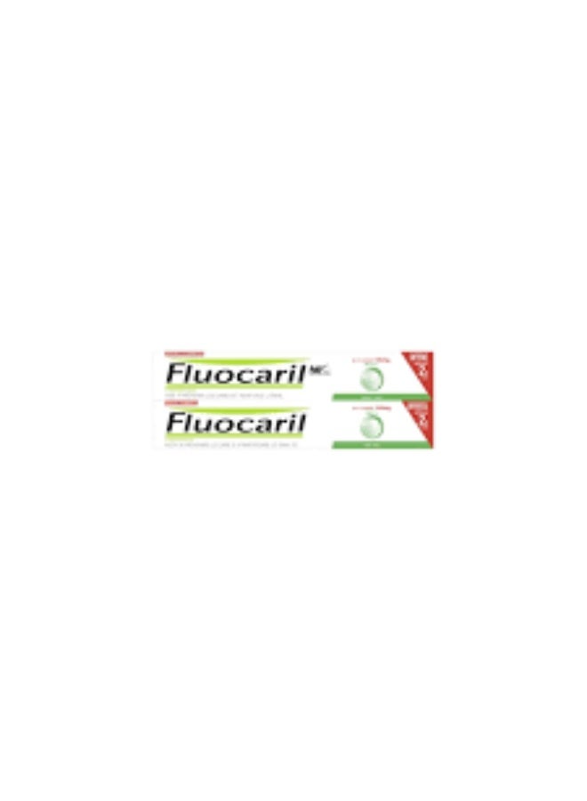 Fluocaril Bi-Fluoré 145Mg Mint Toothpaste 2x75ml - Image 3