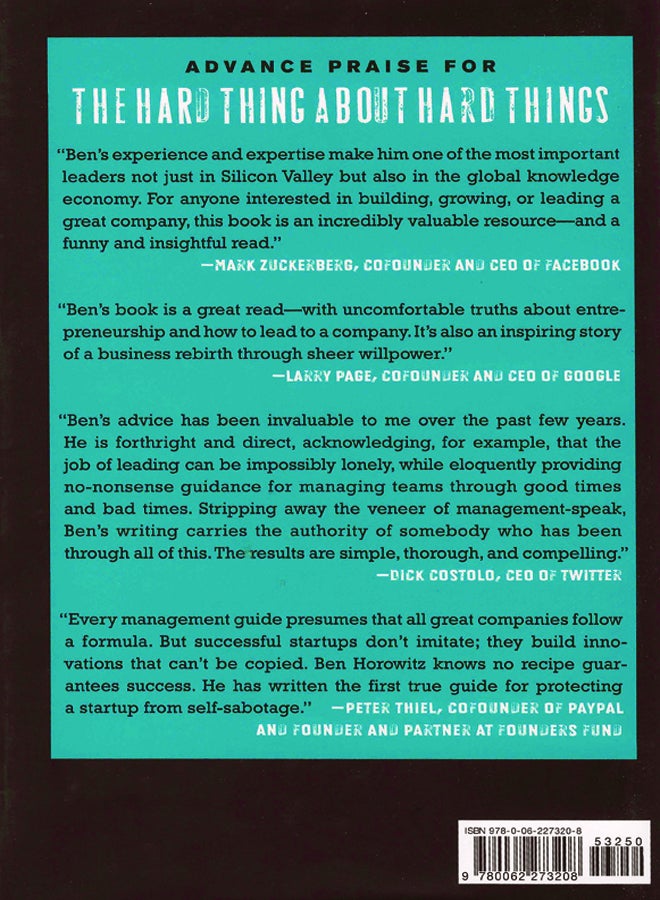 Hard Thing About Hard Things - Image 2