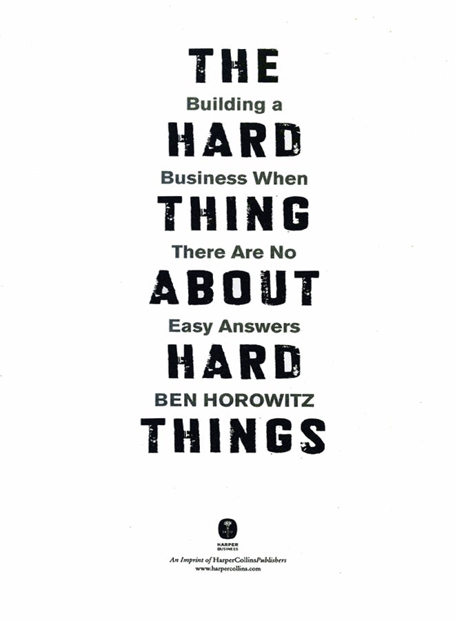 Hard Thing About Hard Things - Image 3