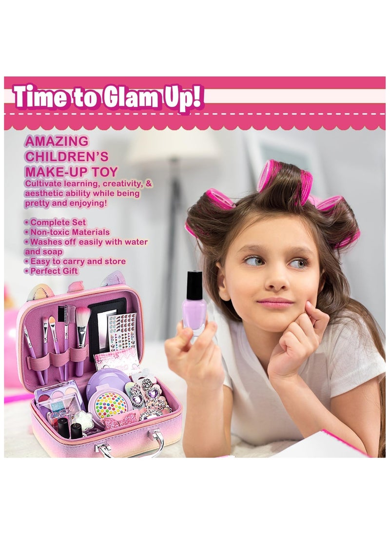 Home Smart - Home Smart Kids Makeup Kit for Girls Washable Makeup Set for Upto Three Years Old Little Girls Safe and Non Toxic - Image 1