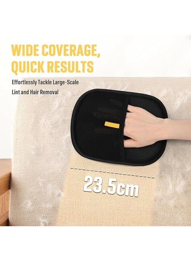 OASIHIVE Pet Hair Remover, 2Pcs Electrostatic Pet Hair Removal Gloves, Reusable Cat & Dog Hair Remover for Couch, Furniture, Carpet, Car Seat, Upgraded Animal Fur Removal Tool, Cat Grooming Gloves - Image 3