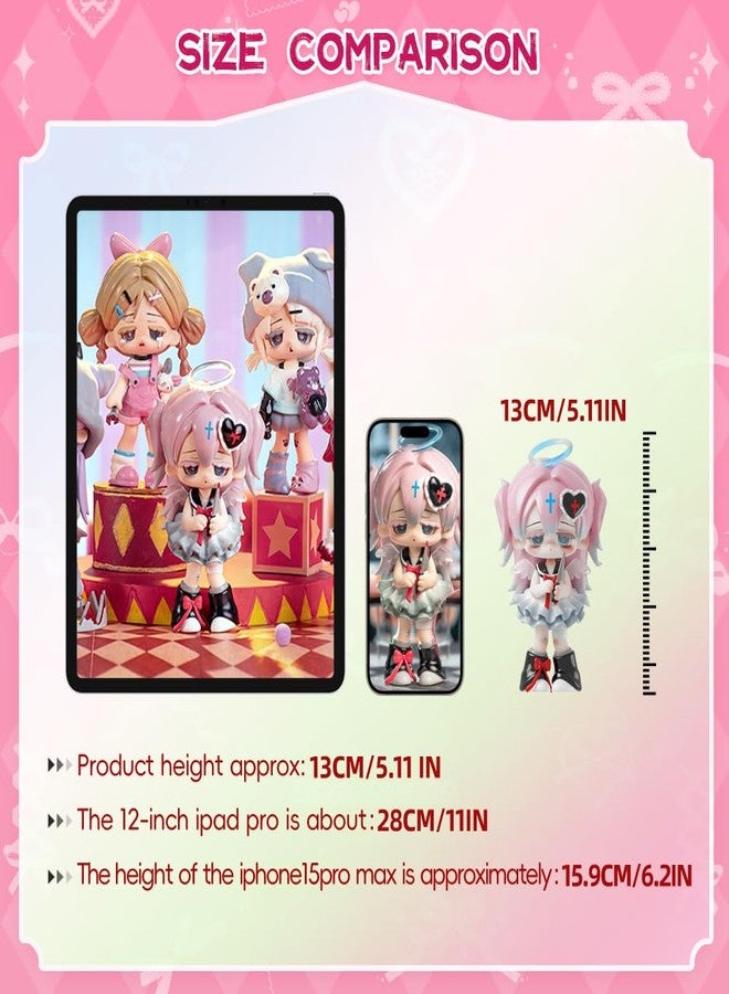 XiDonDon مجموعة ألعاب XiDonDon Missy Sweet Mourning Lolita Series Blind Box Cute Toys Kawaii Anime Figures Dolls Furniture for Display Gift Surprise Toy Gift Mystery Box Collectible Home Decorations (علبة واحدة) - Image 3