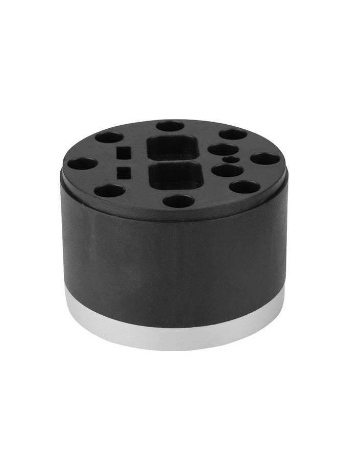 Thoraya 360 Degrees Rotable Toolbox Screwdriver Storage Hole Box Double Bearings Stainless Steel Base  - Image 1