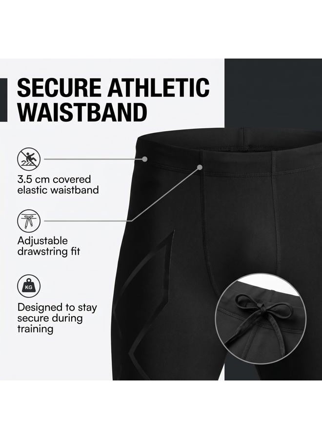 2XU Compression Bottoms for Men, Black & Grey, Size XXL (MA3849B) - Image 5