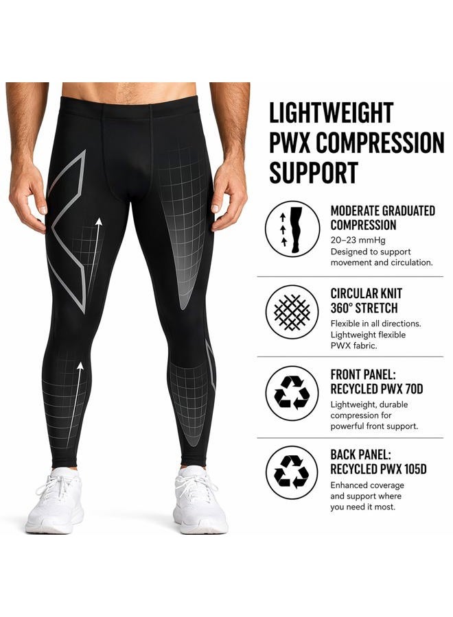 2XU Compression Bottoms for Men, Black & Grey, Size XXL (MA3849B) - Image 3