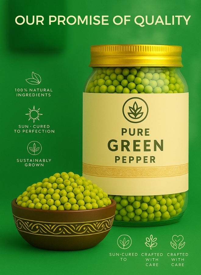 زهر بذور الفلفل الأخضر النقي من AL ZAHR - معالجة بالشمس، طبيعية 100%، مزروعة بشكل مستدام، توابل كاملة فاخرة للزراعة والاستخدام في الطهي - Image 2