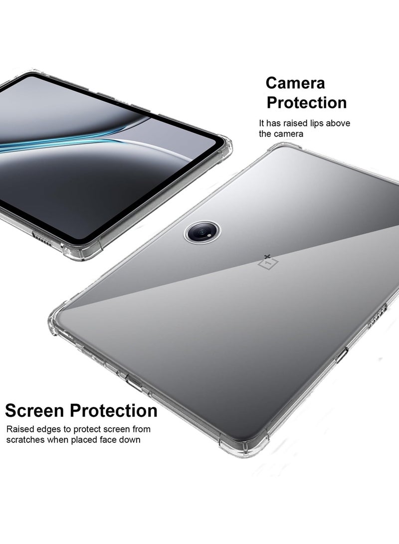 Case for Oneplus Pad 2 12.1 Inch Ultra Thin Shockproof Silicone Airbag Protection Protective Case Anti-Scratch Soft TPU Shock Absorption Protective Case - Image 3