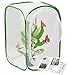 RESTCLOUD Insect and Butterfly Habitat Cage Terrarium Popup 24 Inches Tall with Zipper Protection - Image 3