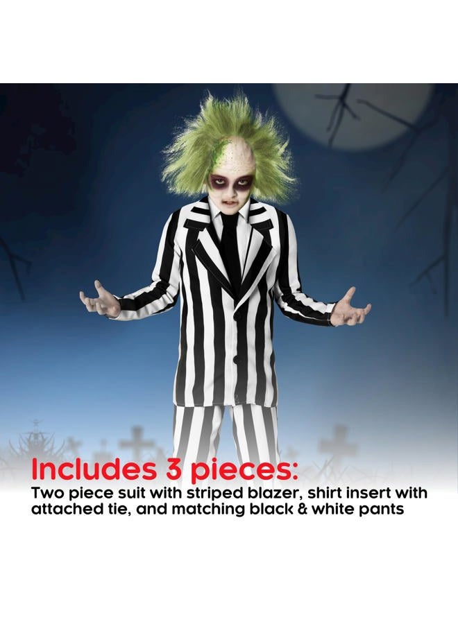 MORPH Beetle Striped Suit Boys S Black - Image 2